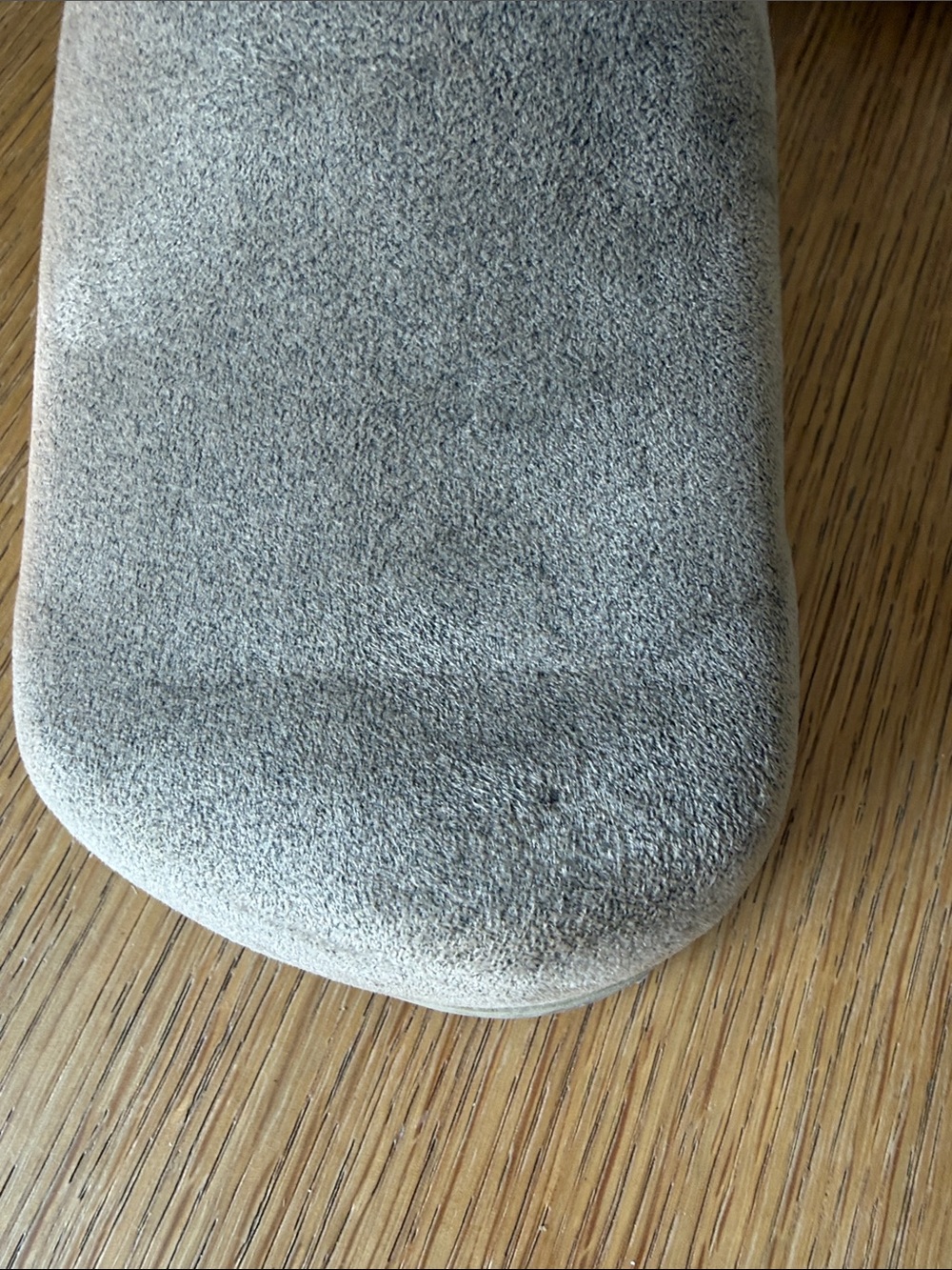 Yume Yume Gray Suede Platform Mule Clogs Slides Size 39 - Picture 5 of 6